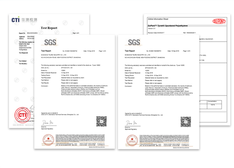 Test Report Of Desiccant
